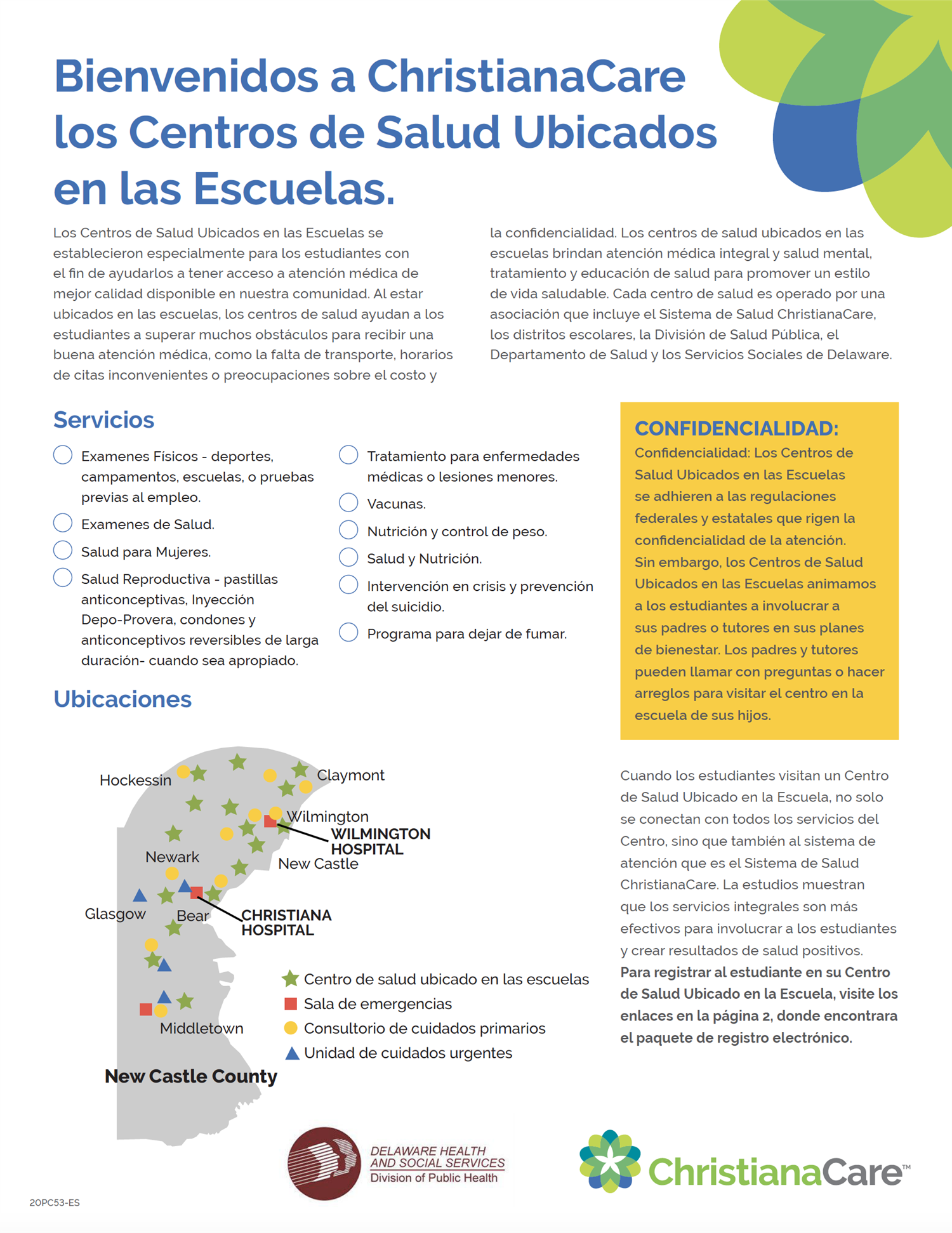 Informational Flyer - Spanish